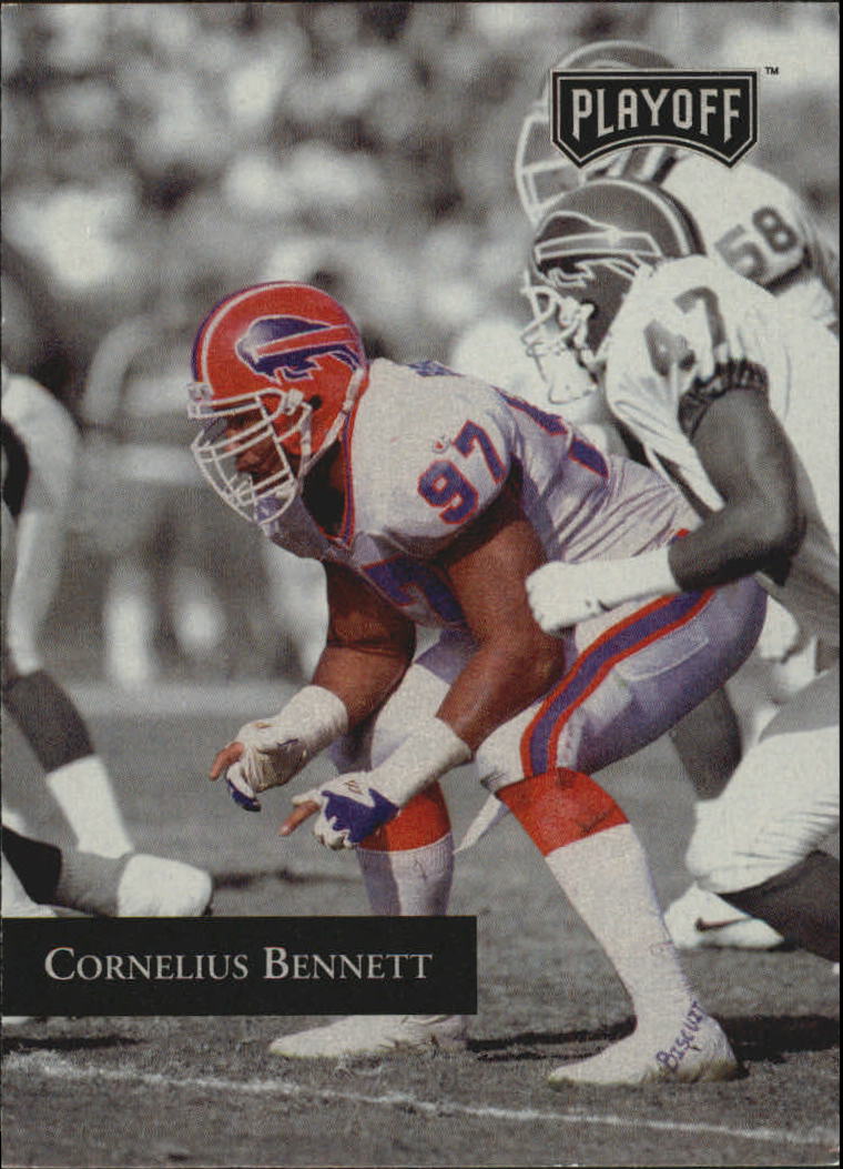 1992 Playoff #75 Cornelius Bennett