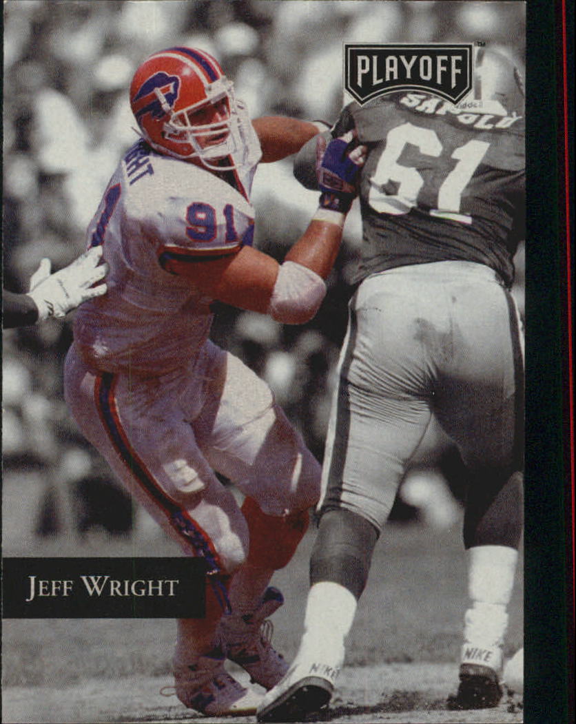 1992 Playoff #88 Jeff Wright