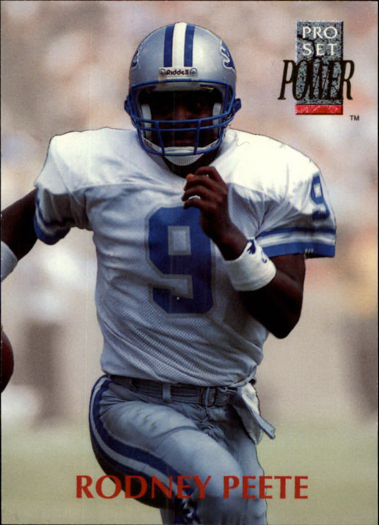 1992 Power #9 Rodney Peete