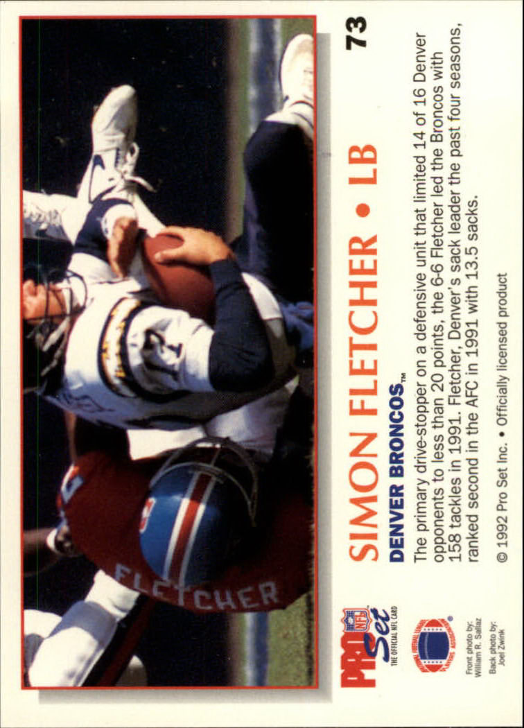 B4851- 1992 Power Fußball Karte #S 1-200 + Rookies -du Pick- 15 + Gratis US - Bild 131 von 377