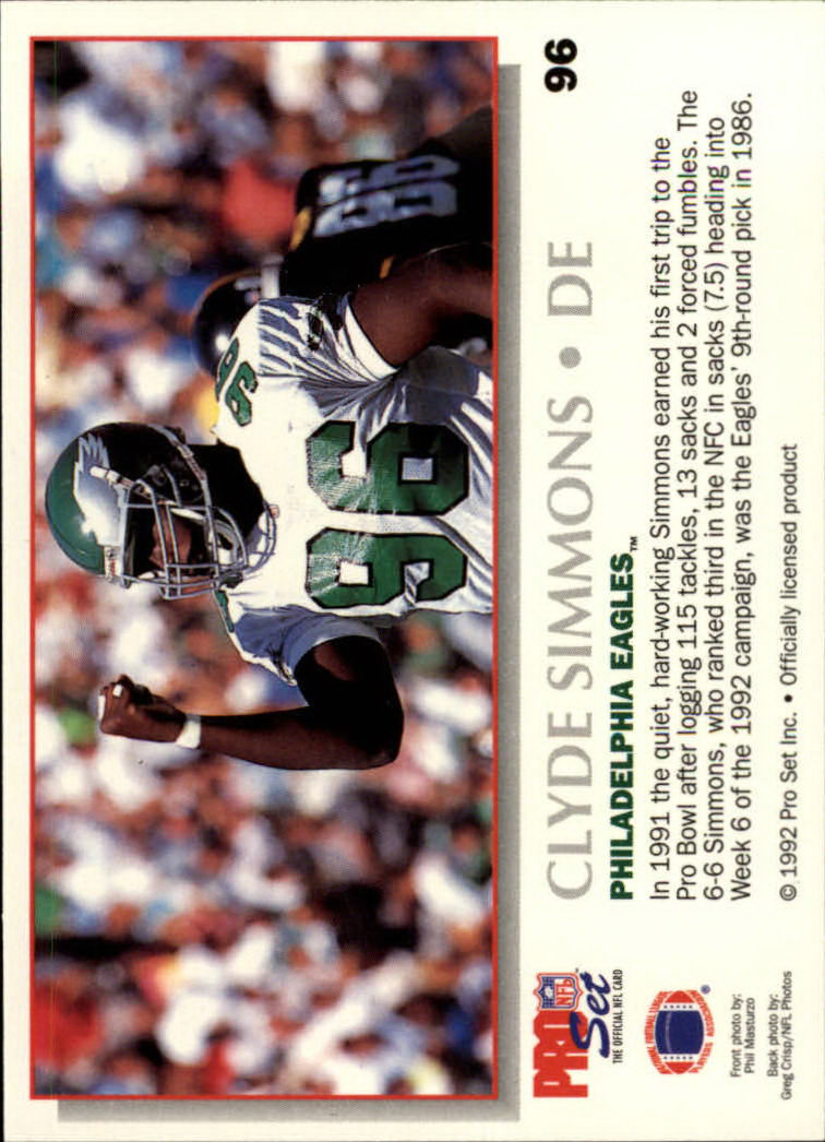 B4851- 1992 Power Fußball Karte #S 1-200 + Rookies -du Pick- 15 + Gratis US - Bild 175 von 377