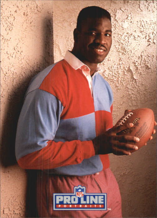 1992 Pro Line Portraits Football "Main Set" Base Cards #301 to #467 - Picture 78 of 329