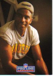 1992 Pro Line Portraits Football "Main Set" Base Cards #301 to #467 - Picture 160 of 329