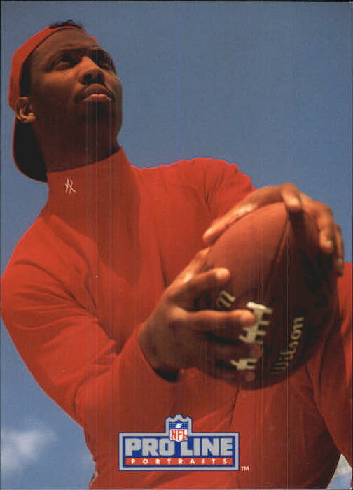 1992 Pro Line Portraits Football "Main Set" Base Cards #301 to #467 - Picture 190 of 329