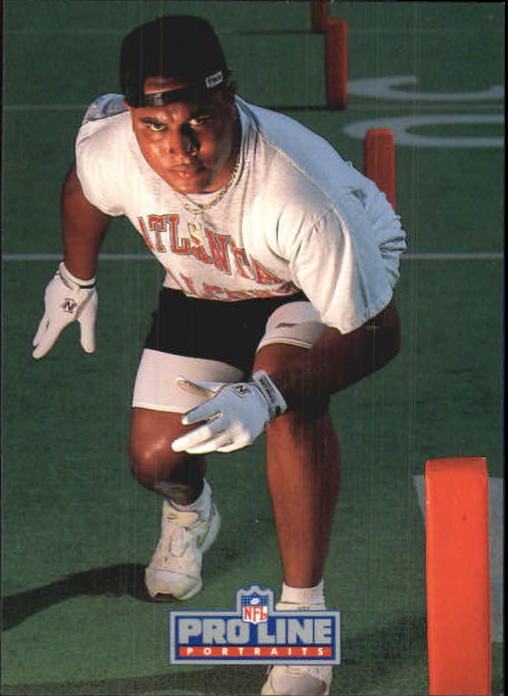 1992 Pro Line Portraits Football "Main Set" Base Cards #301 to #467 - Picture 290 of 329