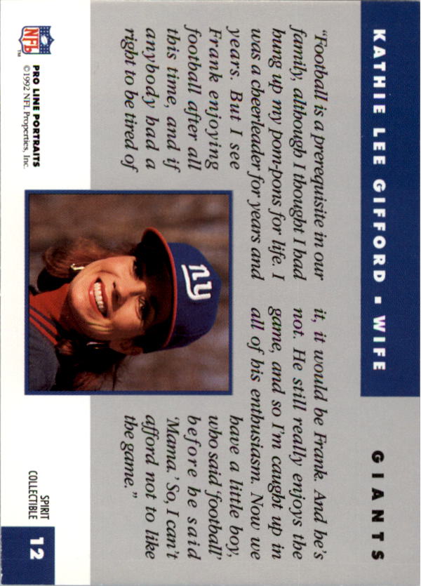 1992 Pro Line Portraits Football "Insert" Cards - Picture 69 of 89