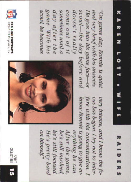 1992 Pro Line Portraits Football "Insert" Cards - Picture 75 of 89