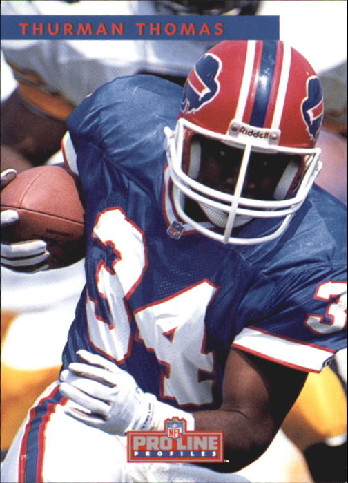 1992 Pro Line Profiles Football "Main Set" Base Cards #1 to #180 - Picture 56 of 360