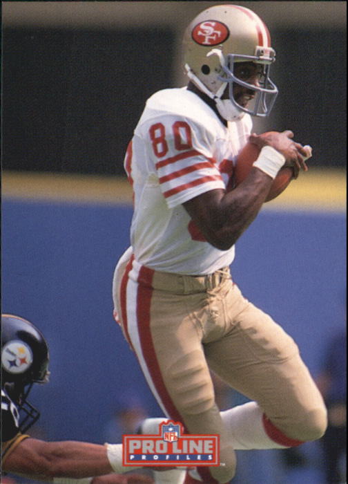1992 Pro Line Profiles #48 Jerry Rice
