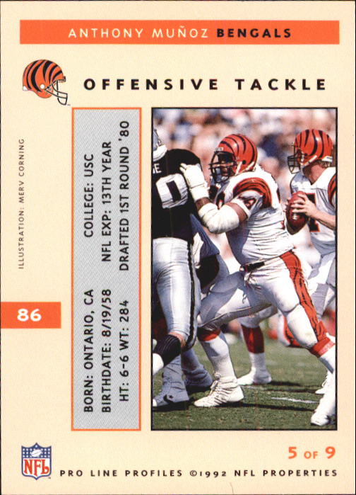 1982 Topps #9 Super Bowl XVI/49ers 26,/Bengals 7/(Anthony Munoz