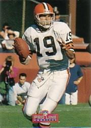 1992 Pro Line Profiles Football "Main Set" Base Cards #1 to #180 - Picture 214 of 360