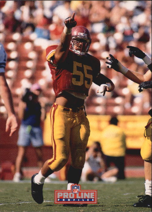 1992 Pro Line Profiles Football "Main Set" Base Cards #1 to #180 - Picture 275 of 360