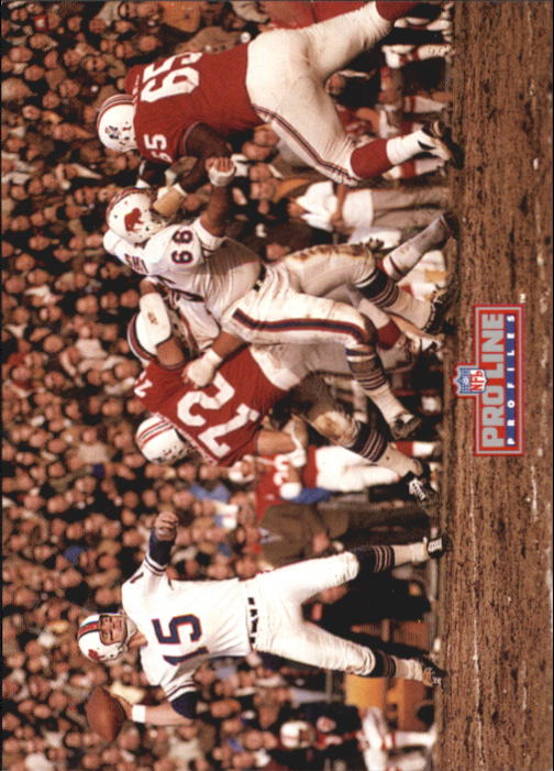 1992 Pro Line Profiles Football "Main Set" Base Cards #1 to #180 - Picture 317 of 360