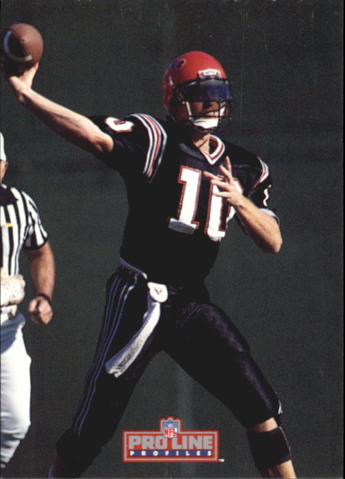 1992 Pro Line Profiles Football "Main Set" Base Cards #1 to #180 - Picture 347 of 360