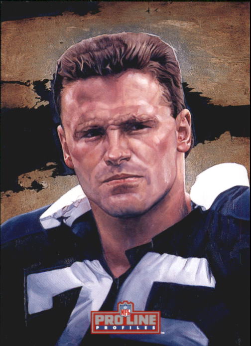 1992 Pro Line Profiles Football "Main Set" Base Cards #361 to #495, Checklists - Picture 64 of 289