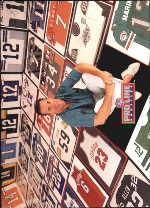 1992 Pro Line Profiles Football "Main Set" Base Cards #361 to #495, Checklists - Picture 138 of 289