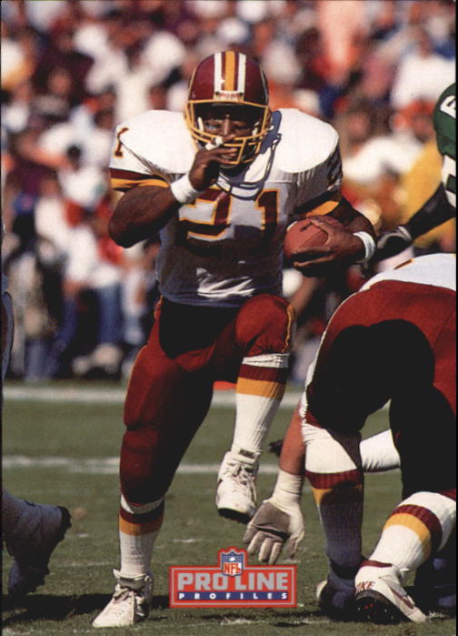 1992 Pro Line Profiles Football "Main Set" Base Cards #361 to #495, Checklists - Picture 250 of 289