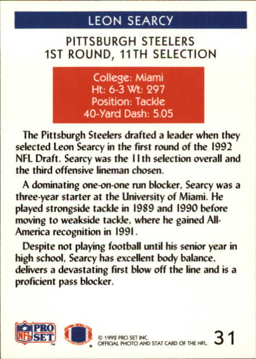 A2160- 1992 Pro Set Football Cards 1-250 +Rookies -You Pick- 15+ FREE US SHIP - Picture 61 of 472