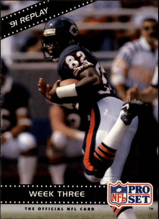 1992 Pro Set #39 Week 3 REPLAY/Wendell Davis