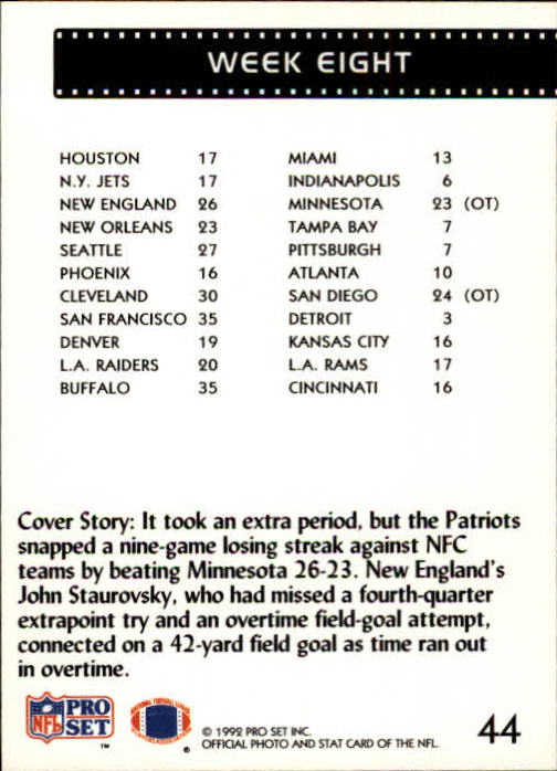 A2160- 1992 Pro Set Football Cards 1-250 +Rookies -You Pick- 15+ FREE US SHIP - Picture 85 of 472