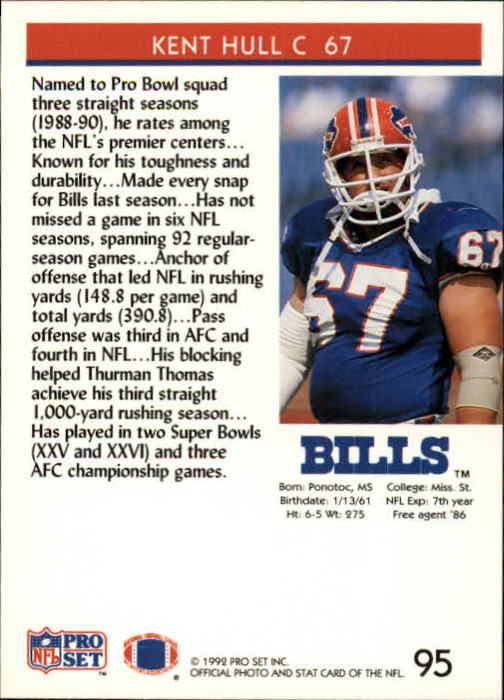 A2160- 1992 Pro Set Football Cards 1-250 +Rookies -You Pick- 15+ FREE US SHIP - Picture 181 of 472