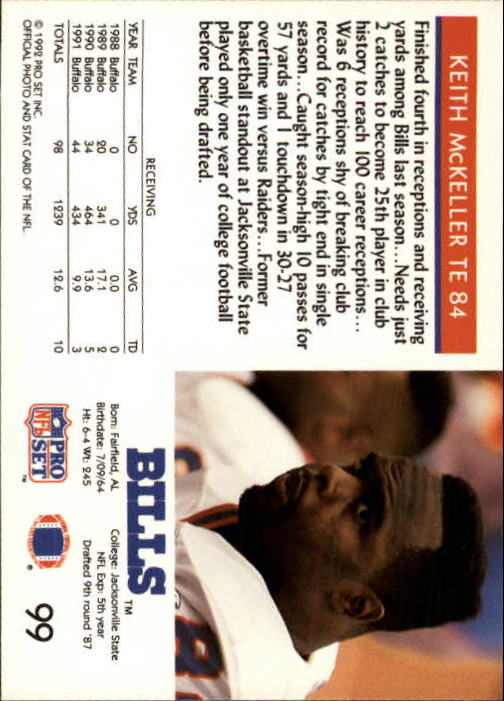 A2160- 1992 Pro Set Football Cards 1-250 +Rookies -You Pick- 15+ FREE US SHIP - Picture 189 of 472