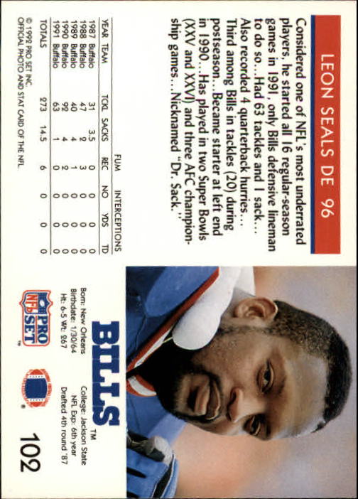 A2160- 1992 Pro Set Football Cards 1-250 +Rookies -You Pick- 15+ FREE US SHIP - Picture 195 of 472