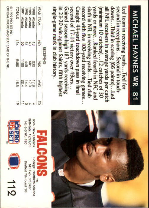 A2160- 1992 Pro Set Football Cards 1-250 +Rookies -You Pick- 15+ FREE US SHIP - Picture 211 of 472