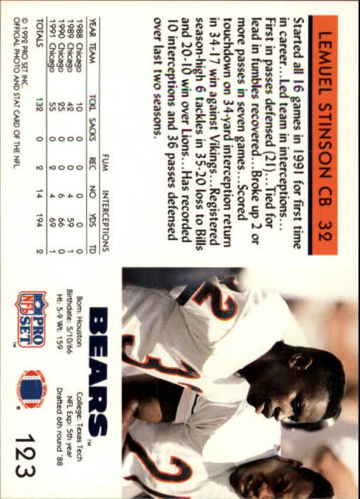 A2160- 1992 Pro Set Football Cards 1-250 +Rookies -You Pick- 15+ FREE US SHIP - Picture 233 of 472