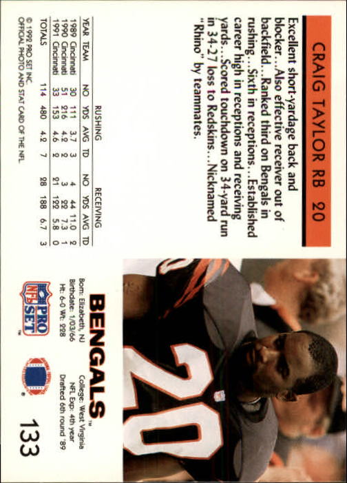 A2160- 1992 Pro Set Football Cards 1-250 +Rookies -You Pick- 15+ FREE US SHIP - Picture 251 of 472