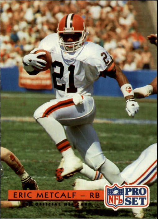 Autographed Eric Metcalf Photograph - 8x10