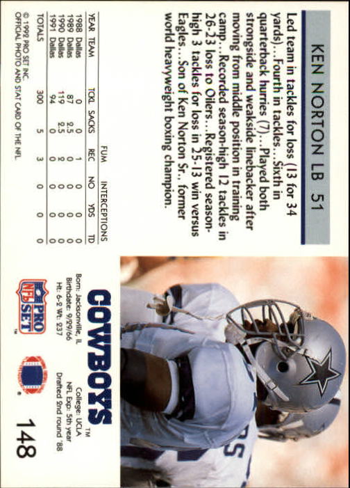 A2160- 1992 Pro Set Football Cards 1-250 +Rookies -You Pick- 15+ FREE US SHIP - Picture 277 of 472