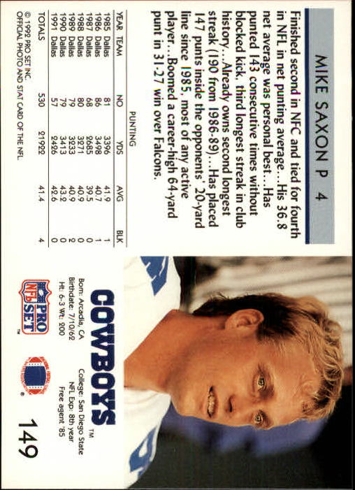 A2160- 1992 Pro Set Football Cards 1-250 +Rookies -You Pick- 15+ FREE US SHIP - Picture 279 of 472