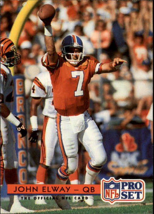 NFL great John Elway talks autographs, baseball cards and his