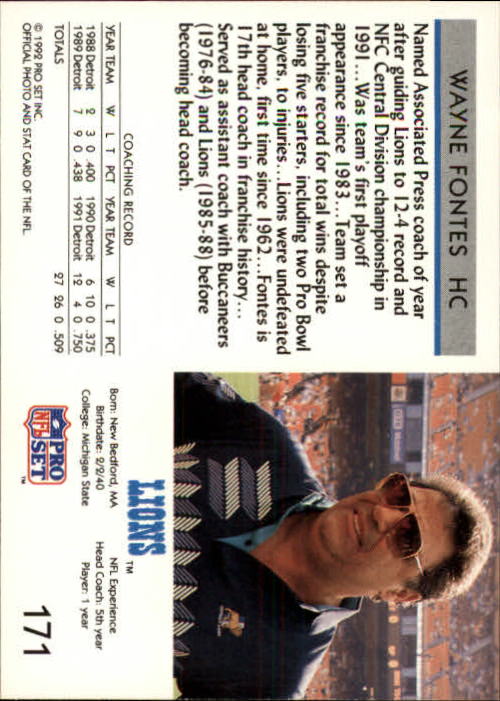A2160- 1992 Pro Set Football Cards 1-250 +Rookies -You Pick- 15+ FREE US SHIP - Picture 320 of 472