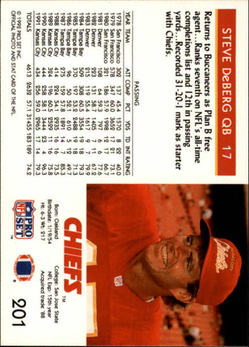 A2160- 1992 Pro Set Football Cards 1-250 +Rookies -You Pick- 15+ FREE US SHIP - Picture 378 of 472