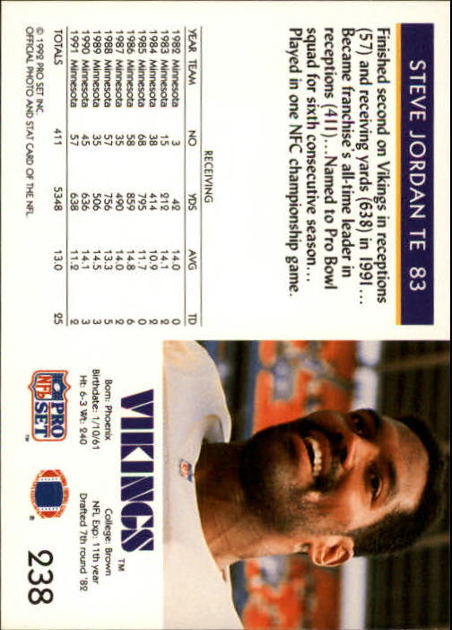 A2160- 1992 Pro Set Football Cards 1-250 +Rookies -You Pick- 15+ FREE US SHIP - Picture 452 of 472
