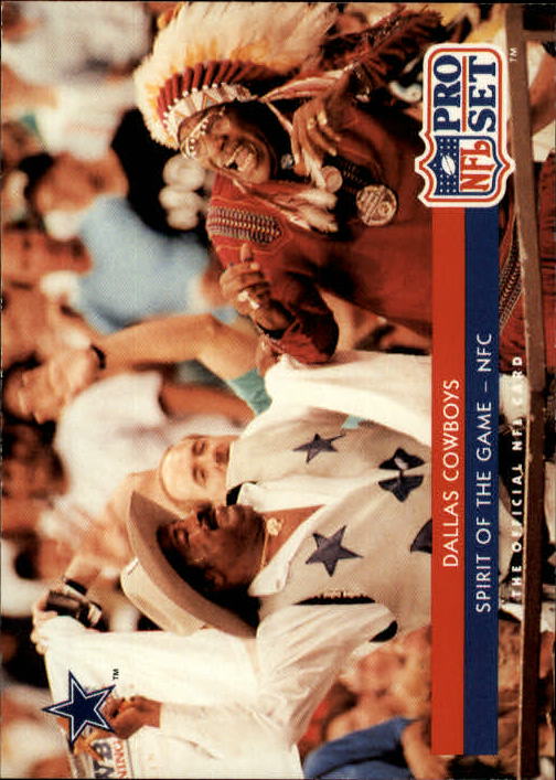 1992 Pro Set #363 Dallas Cowboys/Spirit of the Game/(Mascot)