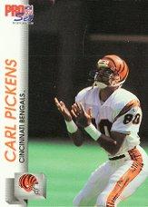 1992 Pro Set #461 Carl Pickens RC