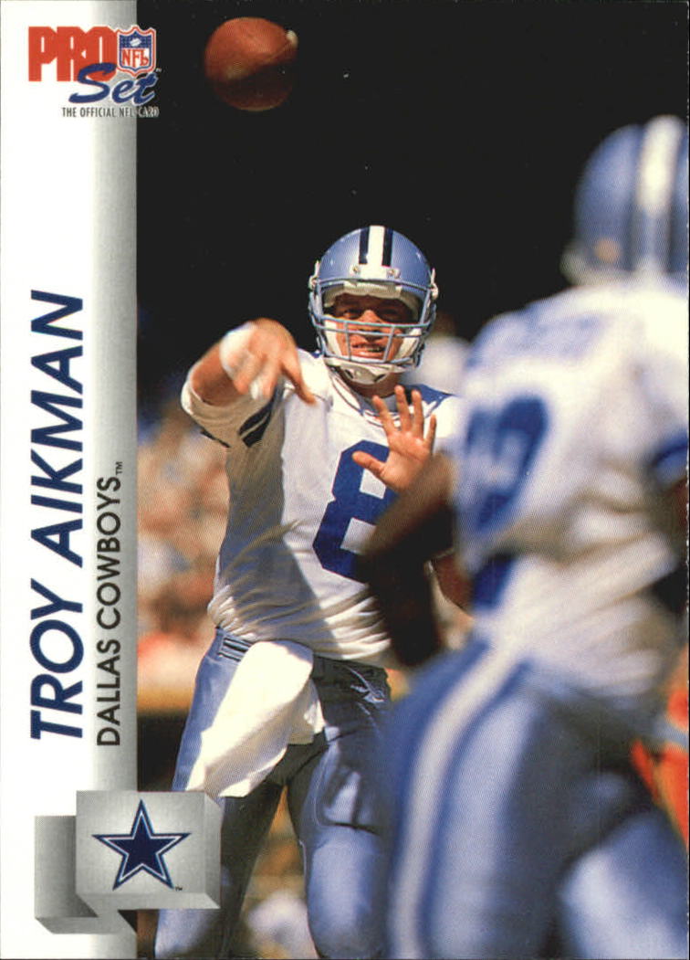 1992 Pro Set #473 Troy Aikman
