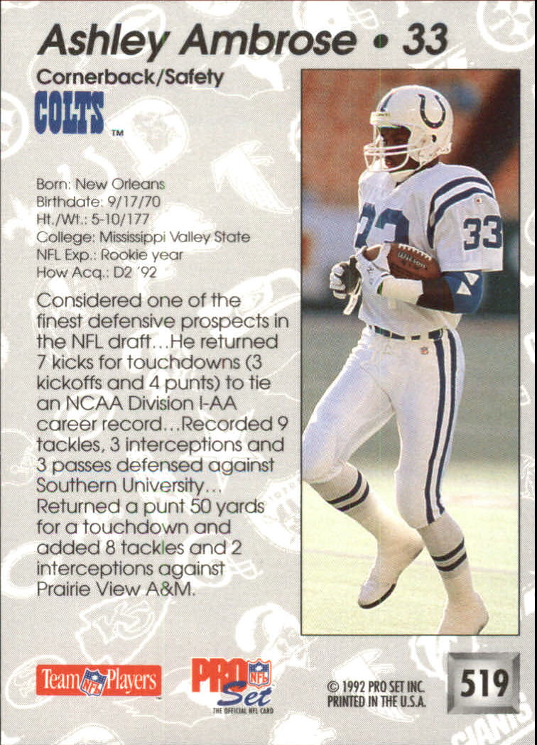 A2160- 1992 Pro Set Football #s 501-700 +Inserts -You Pick- 15+ FREE US SHIP - Picture 39 of 318