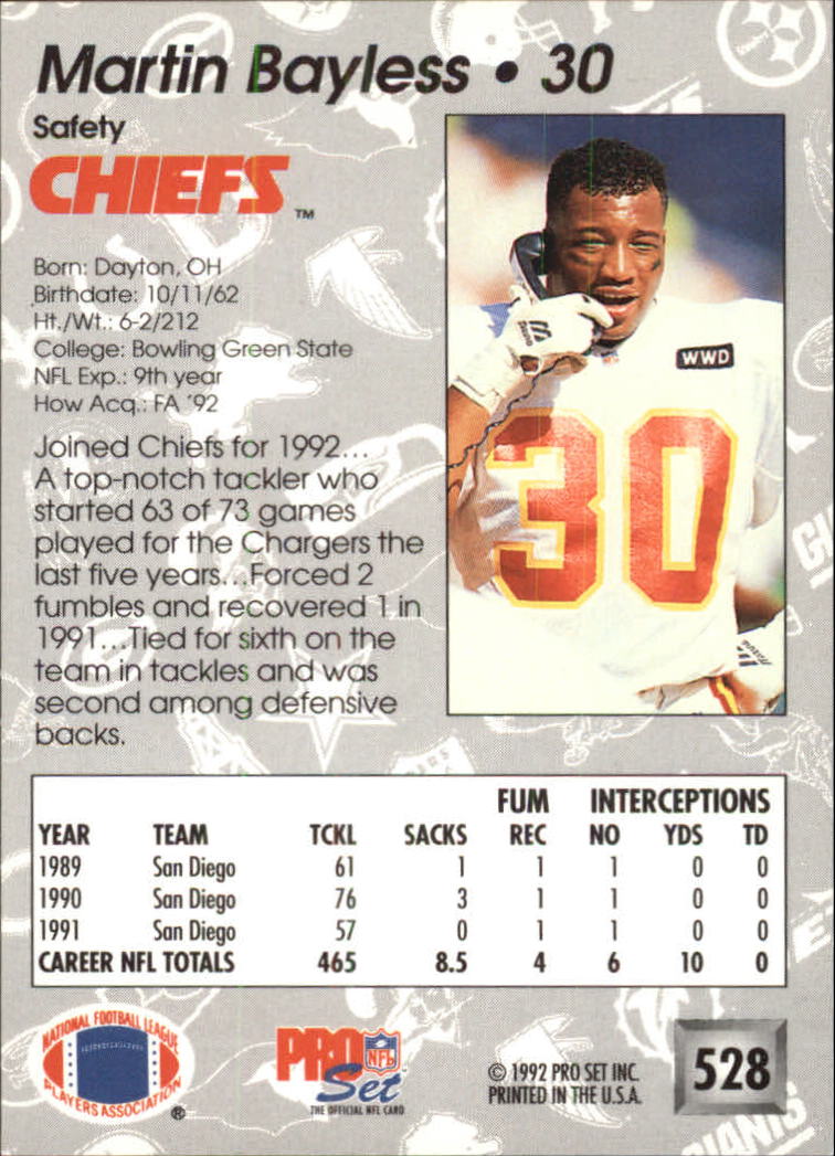 A2160- 1992 Pro Set Football #s 501-700 +Inserts -You Pick- 15+ FREE US SHIP - Picture 57 of 318