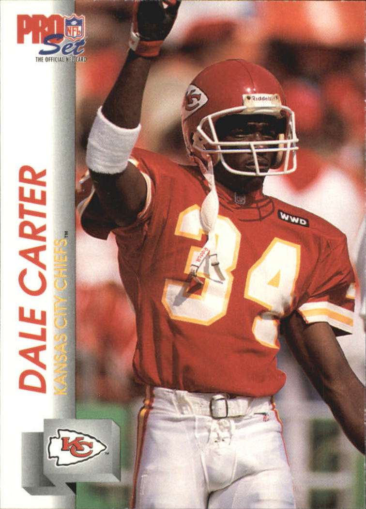 1995 Flair Dale Carter NFL #101 Kansas City Chiefs