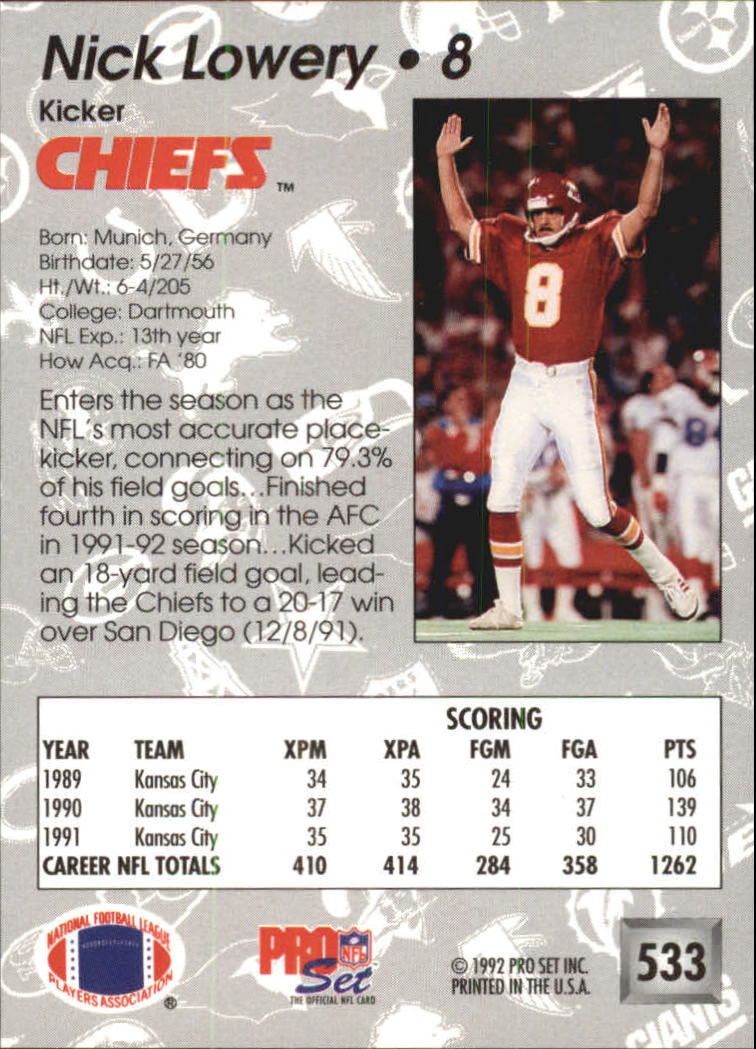 A2160- 1992 Pro Set Football #s 501-700 +Inserts -You Pick- 15+ FREE US SHIP - Picture 67 of 318