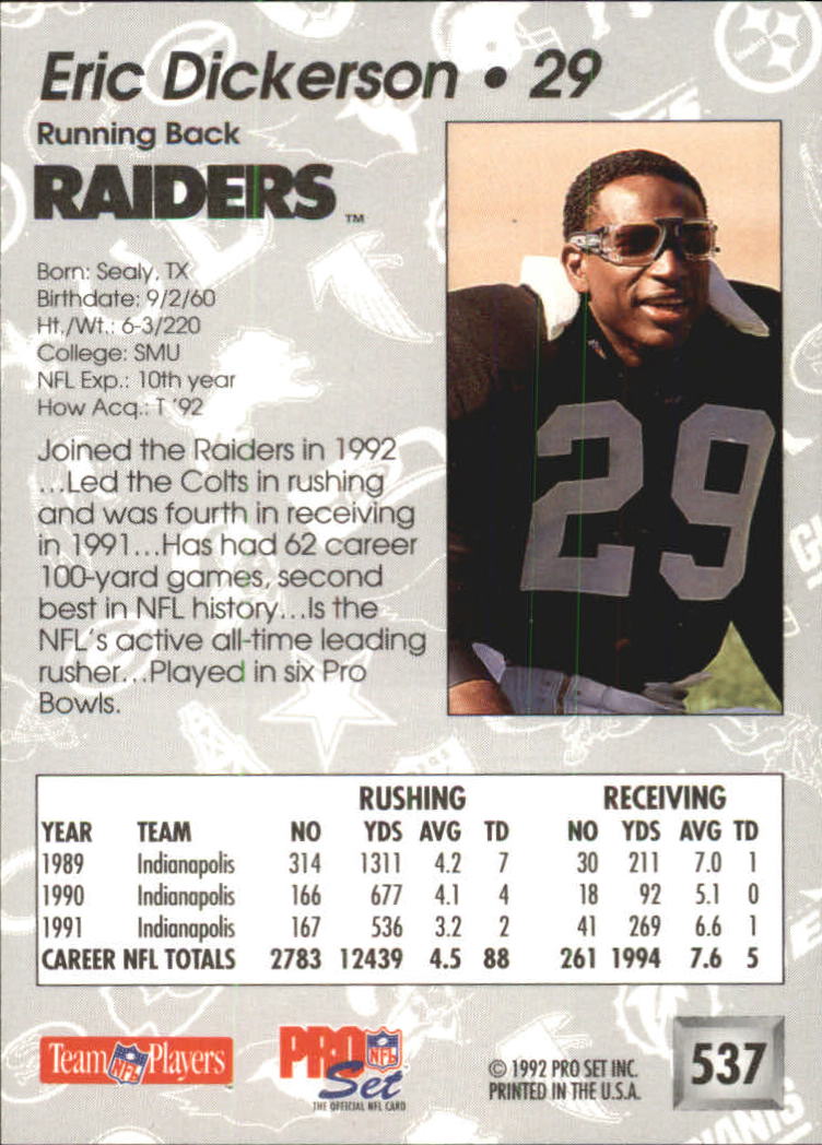 A2160- 1992 Pro Set Football #s 501-700 +Inserts -You Pick- 15+ FREE US SHIP - Picture 75 of 318