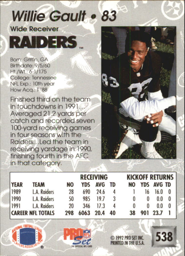 A2160- 1992 Pro Set Football #s 501-700 +Inserts -You Pick- 15+ FREE US SHIP - Picture 77 of 318