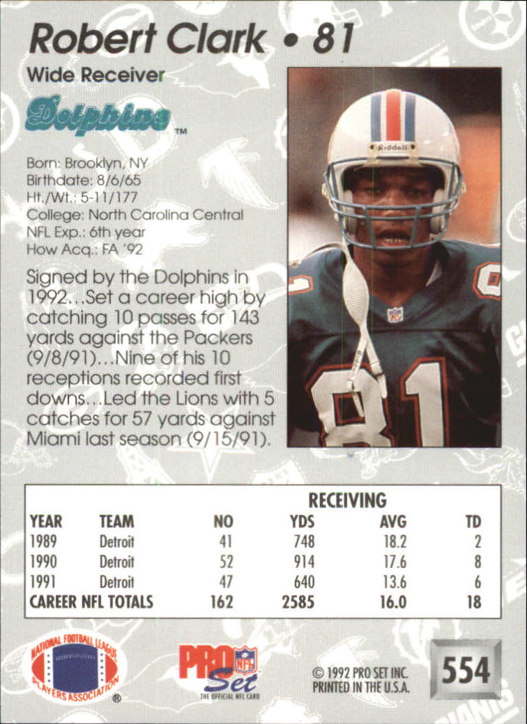 A2160- 1992 Pro Set Football #s 501-700 +Inserts -You Pick- 15+ FREE US SHIP - Picture 109 of 318