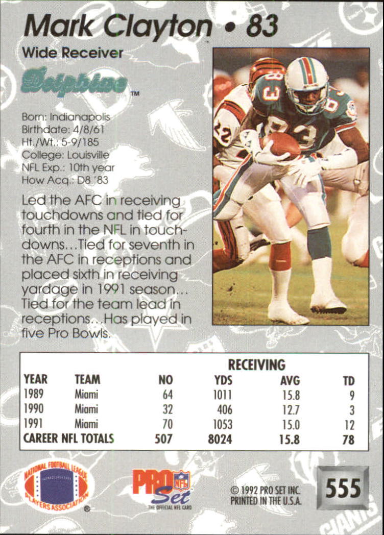 A2160- 1992 Pro Set Football #s 501-700 +Inserts -You Pick- 15+ FREE US SHIP - Picture 111 of 318