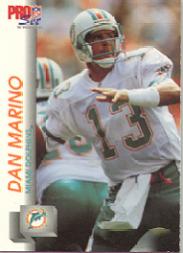 1992 Pro Set #559 Dan Marino