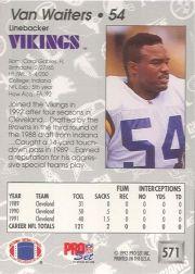 A2160- 1992 Pro Set Football #s 501-700 +Inserts -You Pick- 15+ FREE US SHIP - Picture 141 of 318